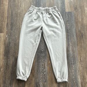 Yogalicious Taupe Scuba Taylor Joggers